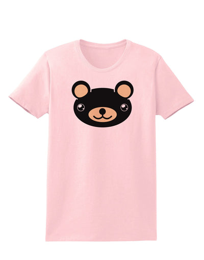 Kyu-T Head - Night Beartholomew Teddy Bear Womens T-Shirt-Womens T-Shirt-TooLoud-PalePink-X-Small-Davson Sales