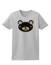 Kyu-T Head - Night Beartholomew Teddy Bear Womens T-Shirt-Womens T-Shirt-TooLoud-AshGray-X-Small-Davson Sales