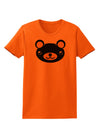 Kyu-T Head - Night Beartholomew Teddy Bear Womens T-Shirt-Womens T-Shirt-TooLoud-Orange-X-Small-Davson Sales