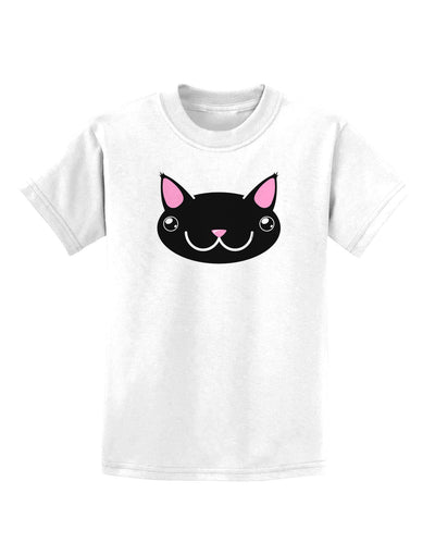 Kyu-T Head - Night Kawa the Cute Critter Childrens T-Shirt-Childrens T-Shirt-TooLoud-White-X-Small-Davson Sales