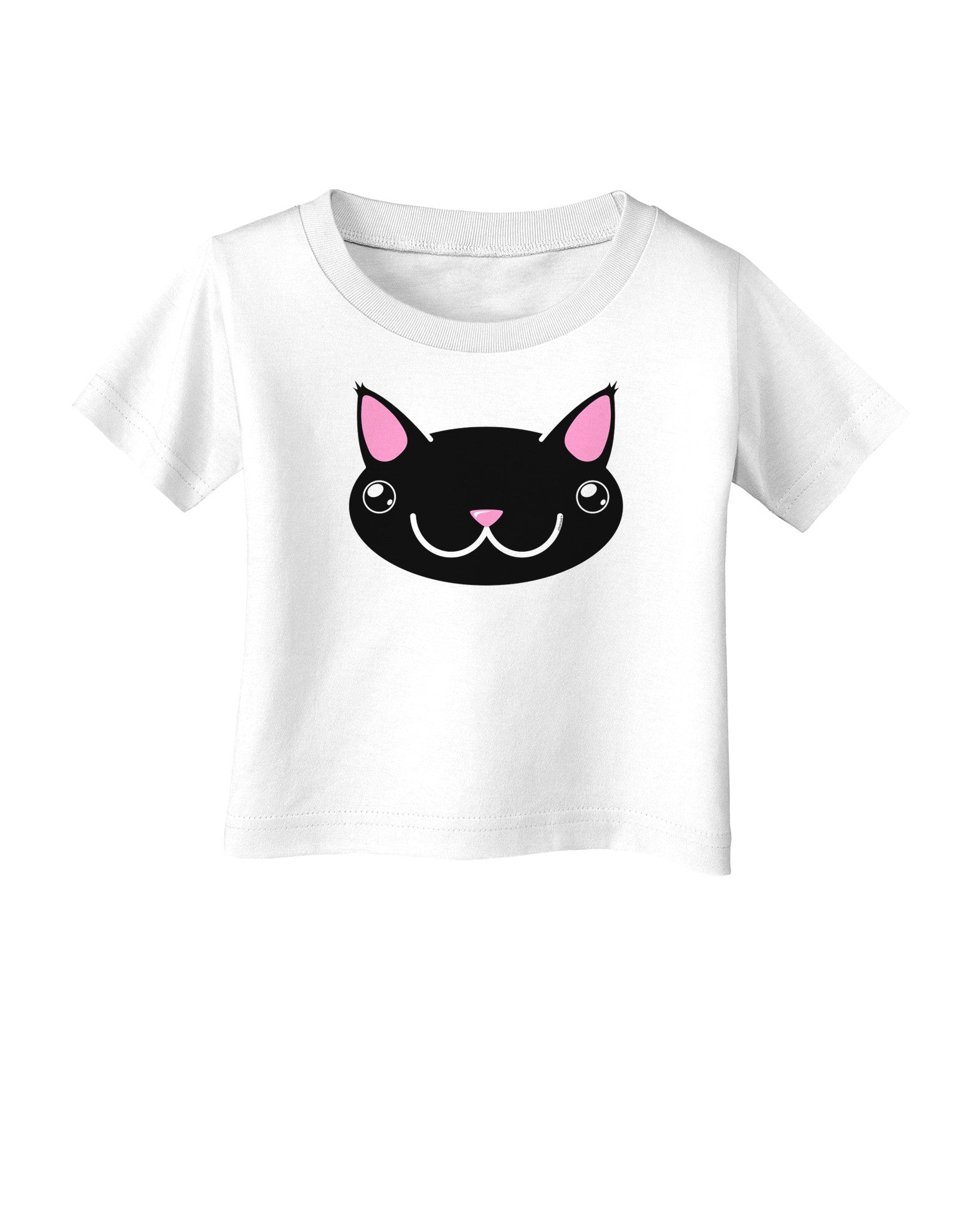 Kyu-T Head - Night Kawa the Cute Critter Infant T-Shirt-Infant T-Shirt-TooLoud-White-06-Months-Davson Sales