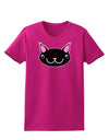 Kyu-T Head - Night Kawa the Cute Critter Womens Dark T-Shirt-TooLoud-Hot-Pink-Small-Davson Sales