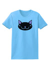 Kyu-T Head - Night Kawa the Cute Critter Womens T-Shirt-Womens T-Shirt-TooLoud-Aquatic-Blue-X-Small-Davson Sales