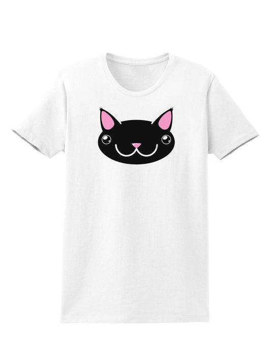 Kyu-T Head - Night Kawa the Cute Critter Womens T-Shirt-Womens T-Shirt-TooLoud-White-X-Small-Davson Sales