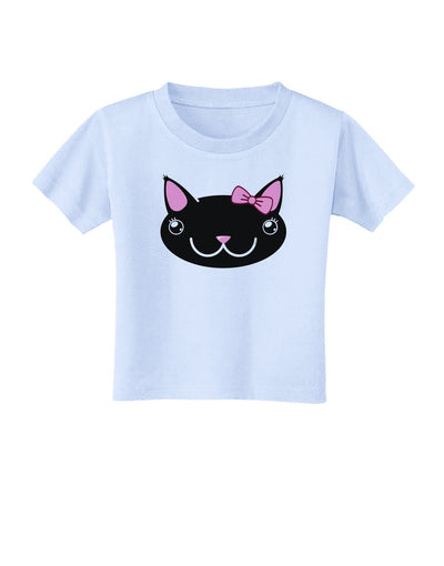 Kyu-T Head - Night Kawaia the Cute Girl Critter Toddler T-Shirt-Toddler T-Shirt-TooLoud-Light-Blue-2T-Davson Sales