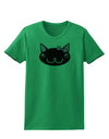 Kyu-T Head - Night Kawaia the Cute Girl Critter Womens T-Shirt-Womens T-Shirt-TooLoud-Kelly-Green-X-Small-Davson Sales