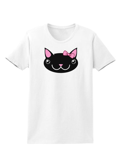 Kyu-T Head - Night Kawaia the Cute Girl Critter Womens T-Shirt-Womens T-Shirt-TooLoud-White-X-Small-Davson Sales