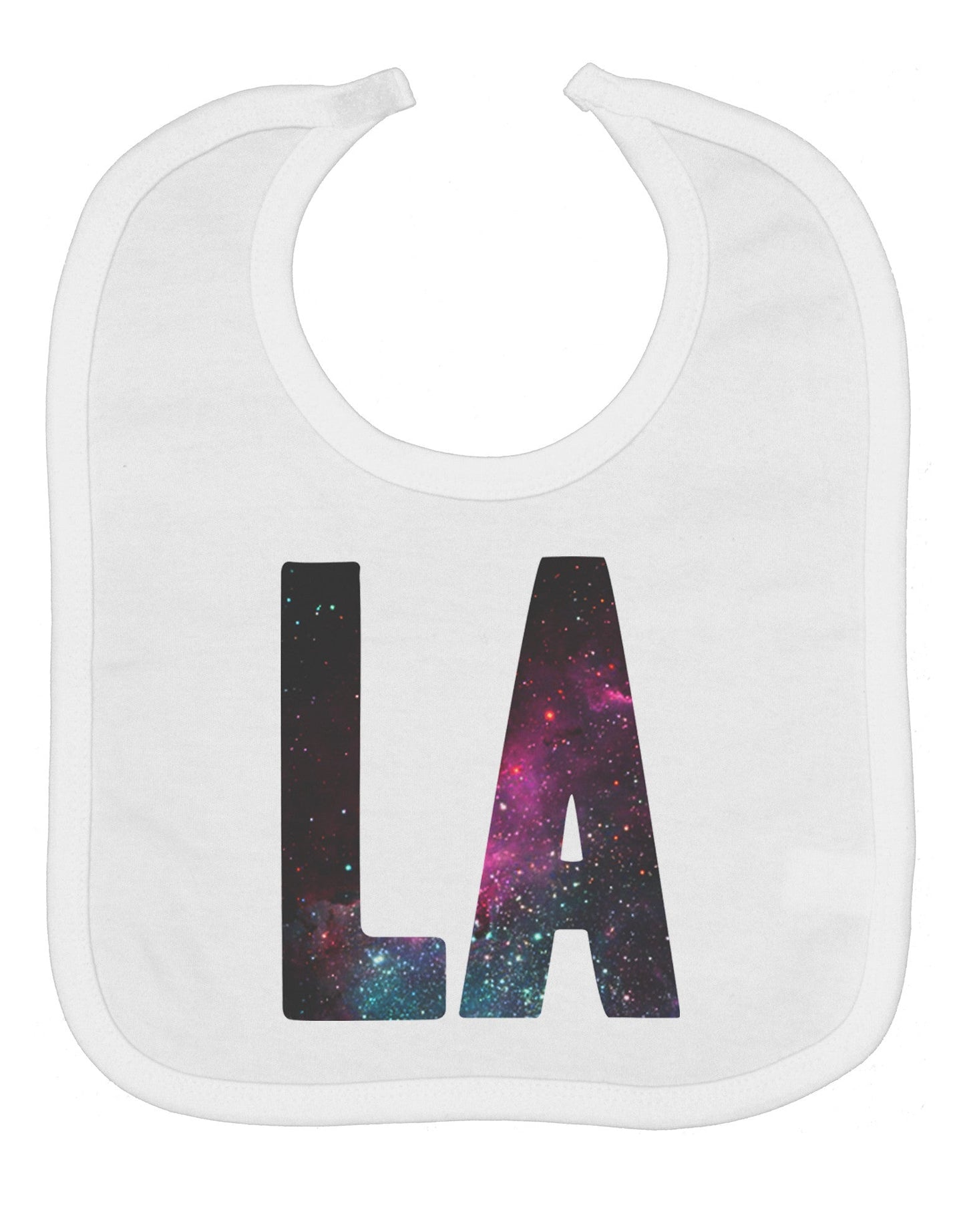 LA Outer Space Desgin Baby Bib