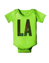 LA Outer Space Desgin Baby Romper Bodysuit-Baby Romper-TooLoud-Lime-06-Months-Davson Sales