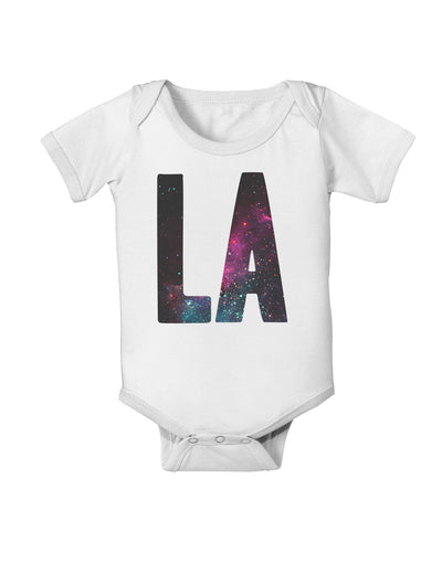 LA Outer Space Desgin Baby Romper Bodysuit-Baby Romper-TooLoud-White-06-Months-Davson Sales