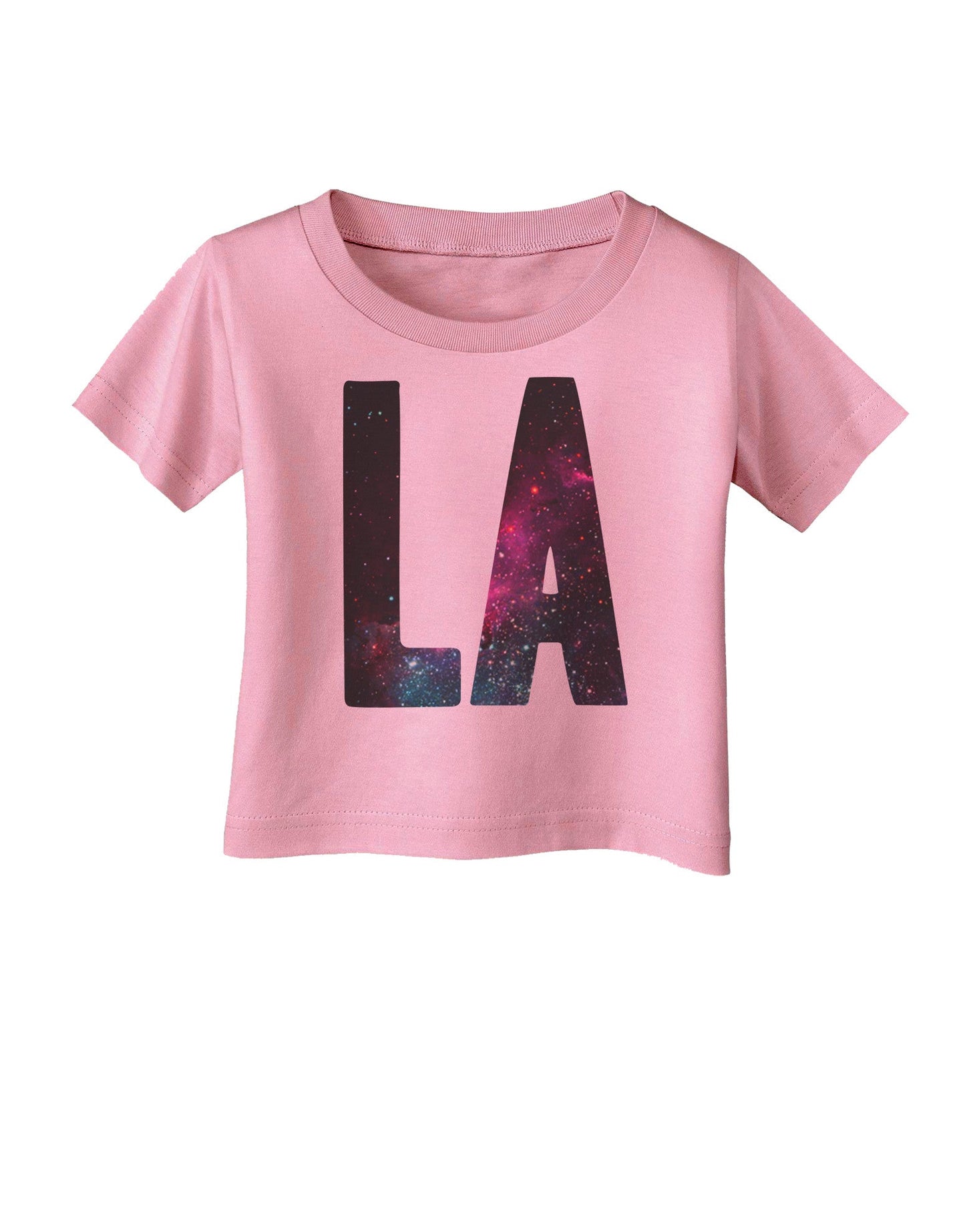 LA Outer Space Desgin Infant T-Shirt-Infant T-Shirt-TooLoud-Candy-Pink-06-Months-Davson Sales
