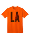 LA Outer Space Design: Premium Adult T-Shirt Collection-Mens T-shirts-TooLoud-Orange-Small-Davson Sales