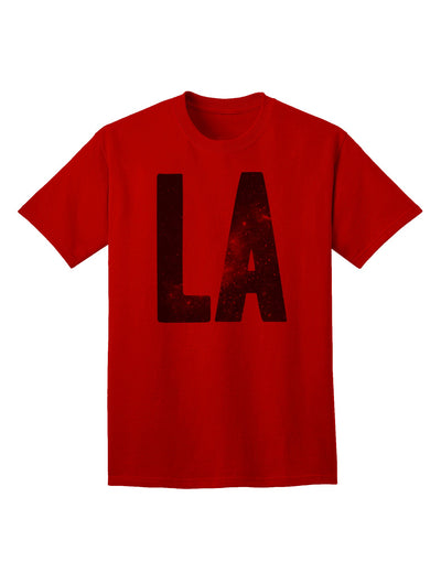 LA Outer Space Design: Premium Adult T-Shirt Collection-Mens T-shirts-TooLoud-Red-Small-Davson Sales