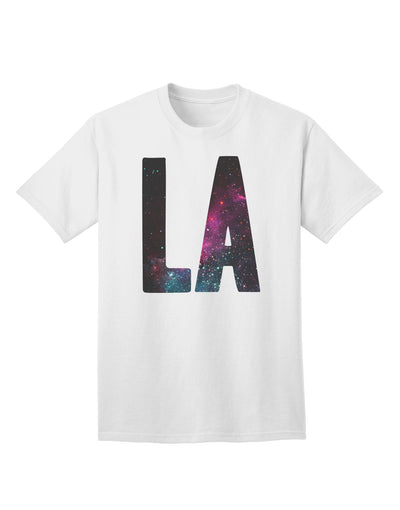 LA Outer Space Design: Premium Adult T-Shirt Collection-Mens T-shirts-TooLoud-White-Small-Davson Sales