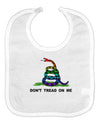 LGBT Freedom Rainbow Don't Tread on Me Baby Bib