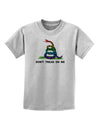 LGBT Freedom Rainbow Don't Tread on Me Childrens T-Shirt-Childrens T-Shirt-TooLoud-AshGray-X-Small-Davson Sales