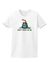 LGBT Freedom Rainbow Don't Tread on Me Womens T-Shirt-Womens T-Shirt-TooLoud-White-X-Small-Davson Sales