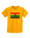 LGBT Rainbow Gadsden Flag Freedom Childrens T-Shirt-Childrens T-Shirt-TooLoud-Gold-X-Small-Davson Sales