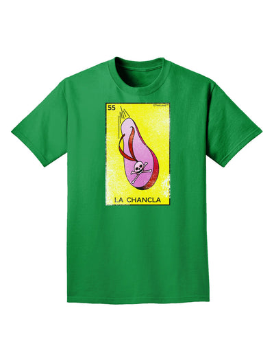 La Chancla Loteria Distressed Adult Dark T-Shirt-Mens T-Shirt-TooLoud-Kelly-Green-Small-Davson Sales