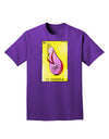 La Chancla Loteria Distressed Adult Dark T-Shirt-Mens T-Shirt-TooLoud-Purple-Small-Davson Sales