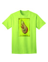 La Chancla Loteria Distressed Adult T-Shirt-Mens T-Shirt-TooLoud-Neon-Green-Small-Davson Sales