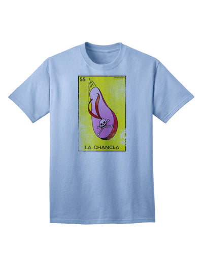 La Chancla Loteria Distressed Adult T-Shirt-Mens T-Shirt-TooLoud-Light-Blue-Small-Davson Sales