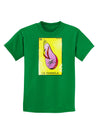 La Chancla Loteria Distressed Childrens Dark T-Shirt-Childrens T-Shirt-TooLoud-Kelly-Green-X-Small-Davson Sales