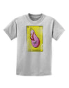 La Chancla Loteria Distressed Childrens T-Shirt-Childrens T-Shirt-TooLoud-AshGray-X-Small-Davson Sales