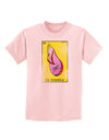 La Chancla Loteria Distressed Childrens T-Shirt-Childrens T-Shirt-TooLoud-PalePink-X-Small-Davson Sales