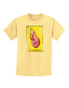 La Chancla Loteria Distressed Childrens T-Shirt-Childrens T-Shirt-TooLoud-Daffodil-Yellow-X-Small-Davson Sales