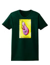 La Chancla Loteria Distressed Womens Dark T-Shirt-TooLoud-Forest-Green-Small-Davson Sales