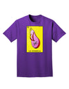 La Chancla Loteria Solid Adult Dark T-Shirt-Mens T-Shirt-TooLoud-Purple-Small-Davson Sales