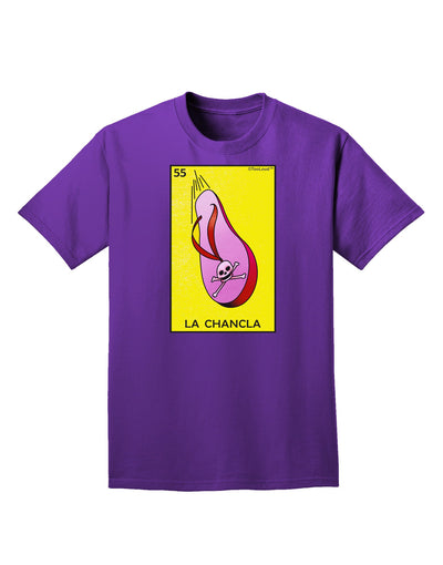 La Chancla Loteria Solid Adult Dark T-Shirt-Mens T-Shirt-TooLoud-Purple-Small-Davson Sales