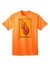 La Chancla Loteria Solid Adult T-Shirt-Mens T-Shirt-TooLoud-Neon-Orange-Small-Davson Sales