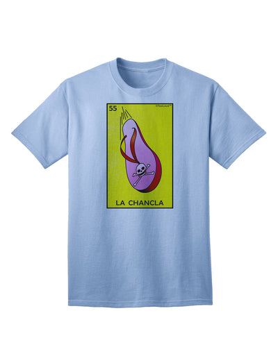 La Chancla Loteria Solid Adult T-Shirt-Mens T-Shirt-TooLoud-Light-Blue-Small-Davson Sales