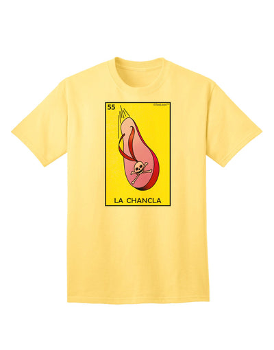 La Chancla Loteria Solid Adult T-Shirt-Mens T-Shirt-TooLoud-Yellow-Small-Davson Sales