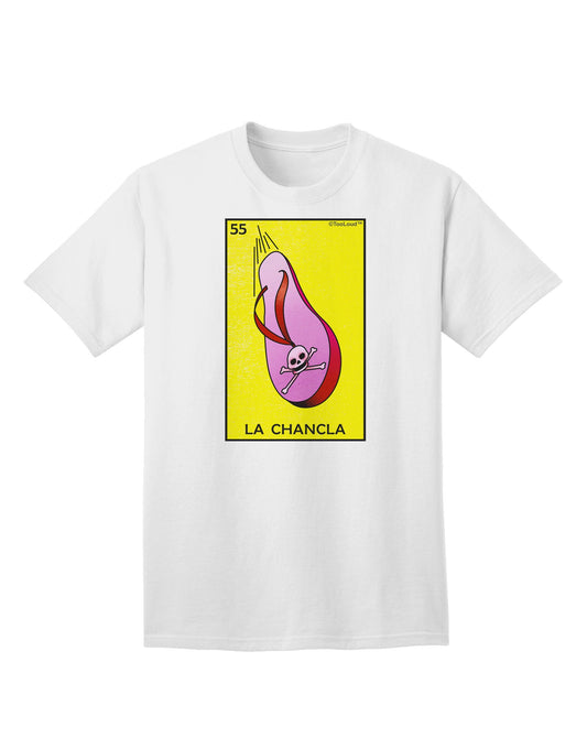 La Chancla Loteria Solid Adult T-Shirt-Mens T-Shirt-TooLoud-White-Small-Davson Sales