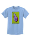 La Chancla Loteria Solid Childrens T-Shirt-Childrens T-Shirt-TooLoud-Light-Blue-X-Small-Davson Sales