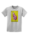 La Chancla Loteria Solid Childrens T-Shirt-Childrens T-Shirt-TooLoud-AshGray-X-Small-Davson Sales