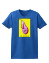 La Chancla Loteria Solid Womens Dark T-Shirt-TooLoud-Royal-Blue-X-Small-Davson Sales