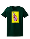 La Chancla Loteria Solid Womens Dark T-Shirt-TooLoud-Forest-Green-Small-Davson Sales