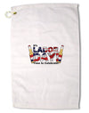 Labor Day - Celebrate Premium Cotton Golf Towel - 16 x 25 inch-Golf Towel-TooLoud-16x25"-Davson Sales