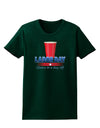 Labor Day - Cheers Womens Dark T-Shirt-TooLoud-Forest-Green-Small-Davson Sales