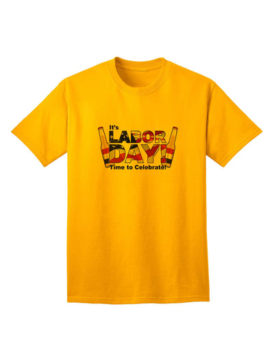 Labor Day - Commemorative Adult T-Shirt Collection-Mens T-shirts-TooLoud-Gold-Small-Davson Sales
