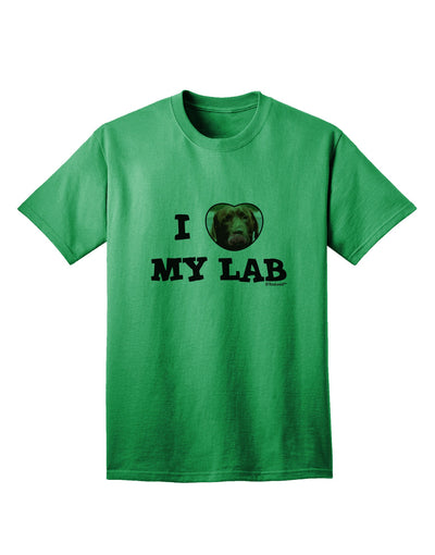 Labrador Retriever Adult T-Shirt - A Heartwarming Tribute-Mens T-shirts-TooLoud-Kelly-Green-Small-Davson Sales