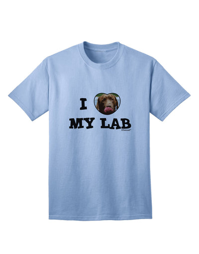 Labrador Retriever Adult T-Shirt - A Heartwarming Tribute-Mens T-shirts-TooLoud-Light-Blue-Small-Davson Sales