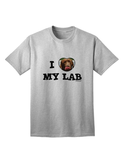 Labrador Retriever Adult T-Shirt - A Heartwarming Tribute-Mens T-shirts-TooLoud-AshGray-Small-Davson Sales