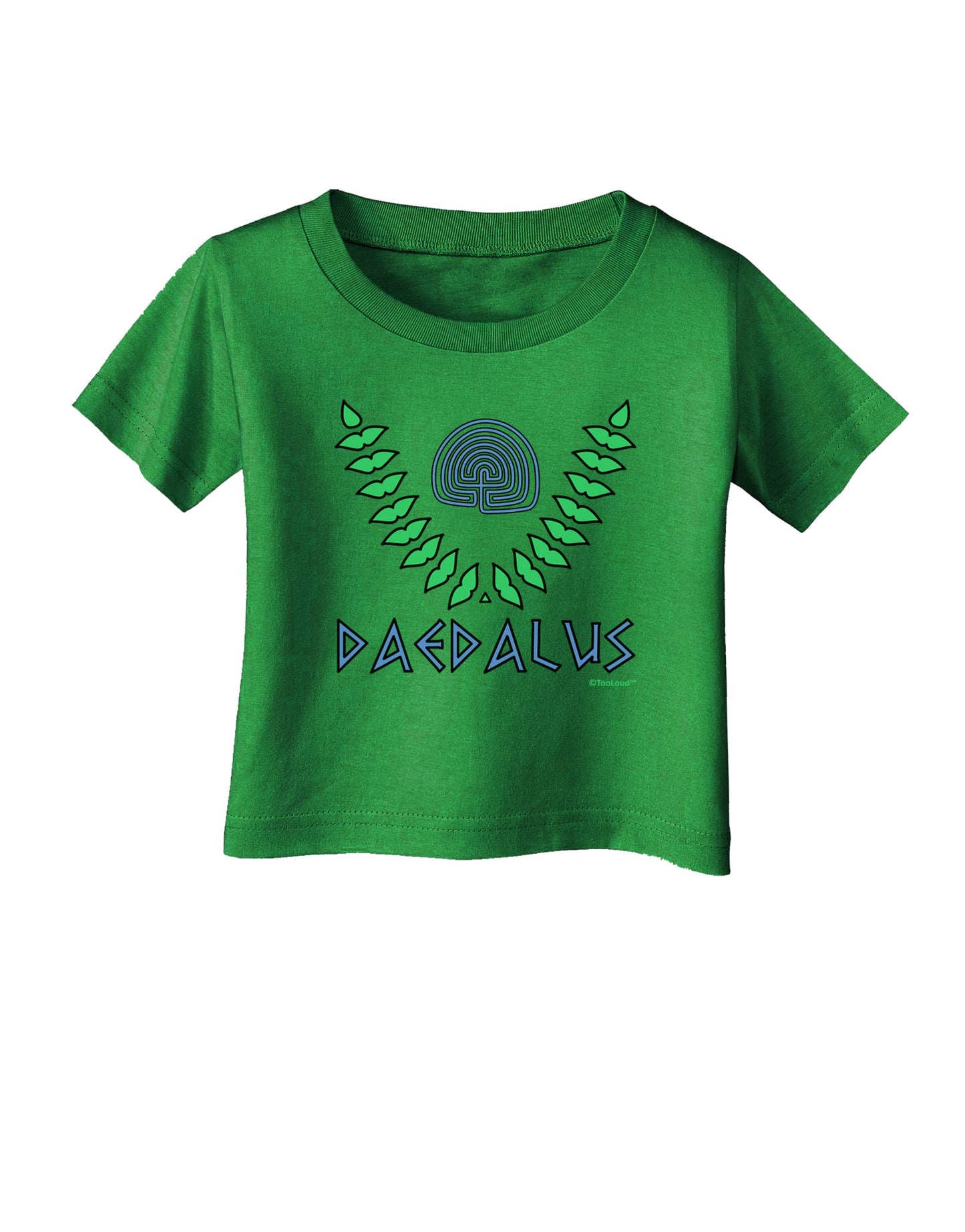Labyrinth - Daedalus - Greek Mythology Color Infant T-Shirt Dark by TooLoud-Infant T-Shirt-TooLoud-Royal-Blue-06-Months-Davson Sales