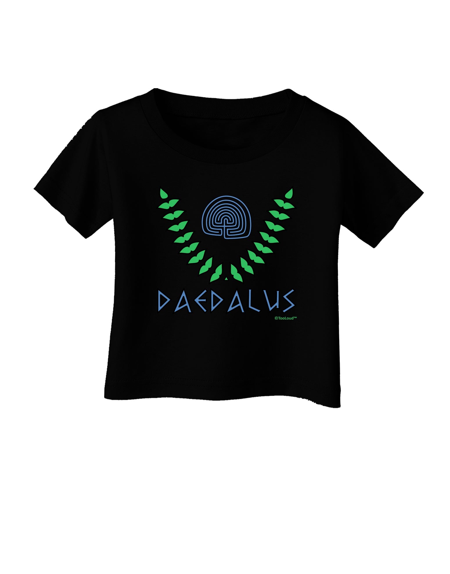 Labyrinth - Daedalus - Greek Mythology Color Infant T-Shirt Dark by TooLoud-Infant T-Shirt-TooLoud-Black-06-Months-Davson Sales