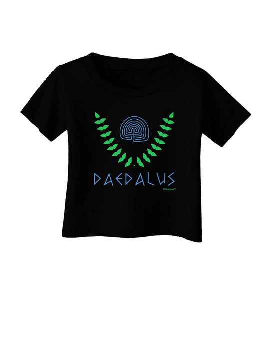 Labyrinth - Daedalus - Greek Mythology Color Infant T-Shirt Dark by TooLoud-Infant T-Shirt-TooLoud-Black-06-Months-Davson Sales